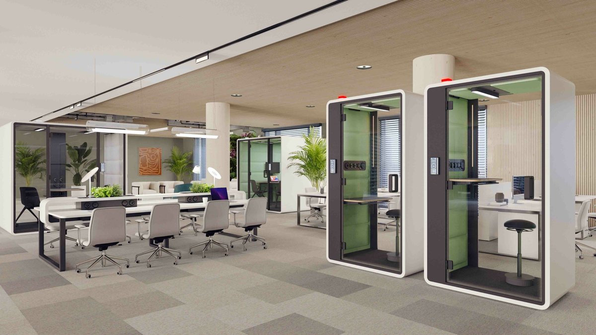 Hush_Hybrid arbeidsplass