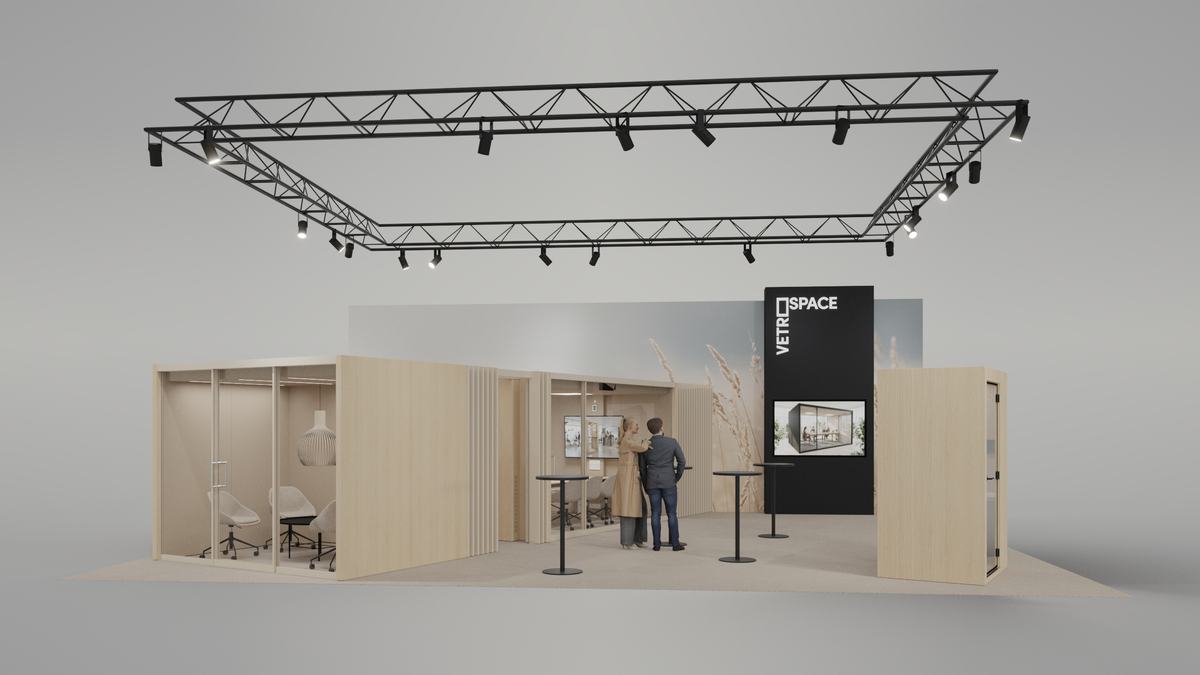 Vetrospace-standen på Orgatec 2026